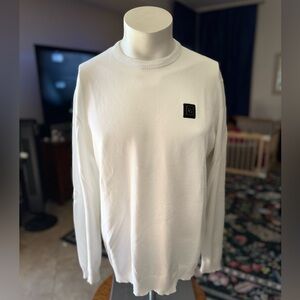 Dolce & Gabbana White Crewneck Sweater